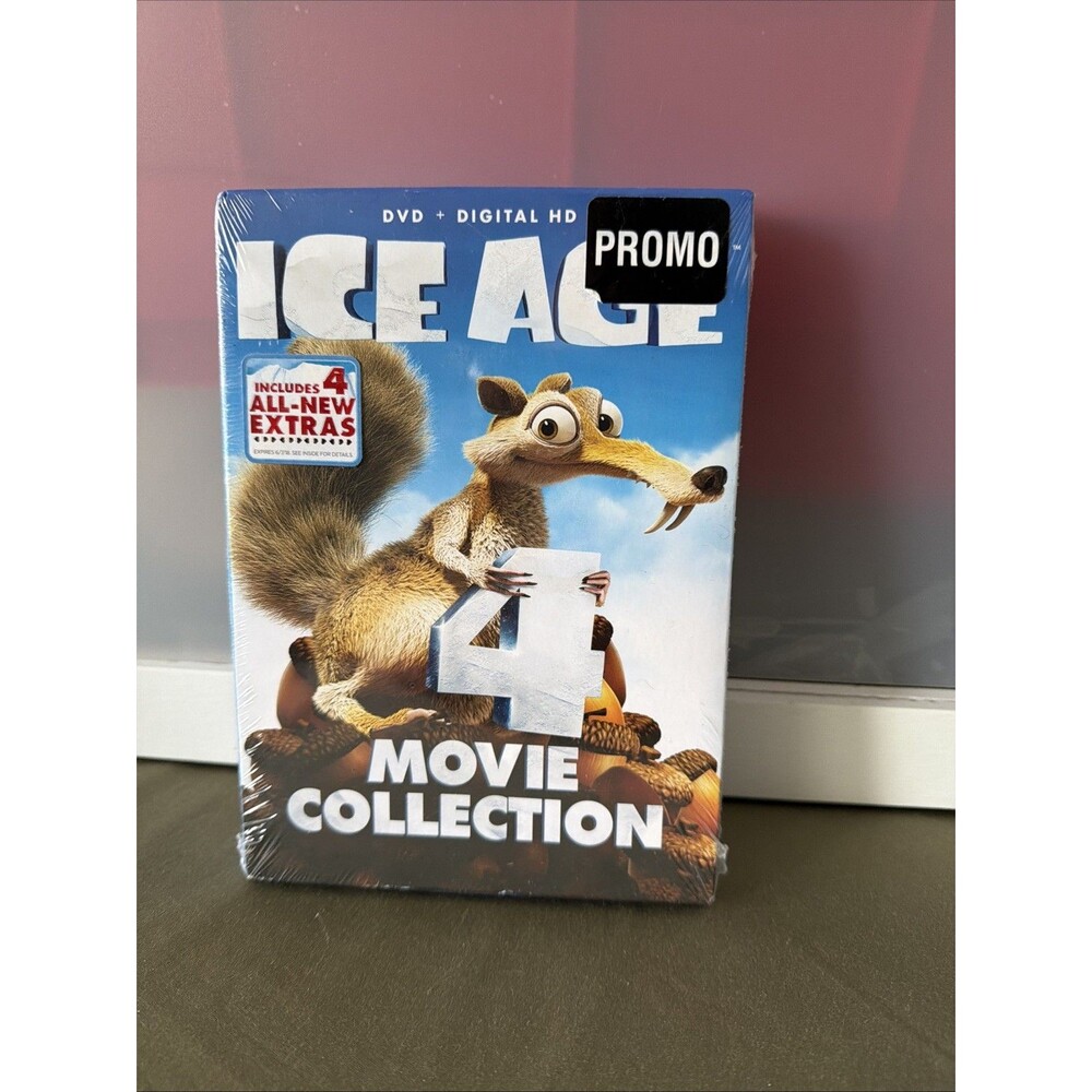 Ice Age 4 Movie Collection DVD + Digital - Brand New Sealed